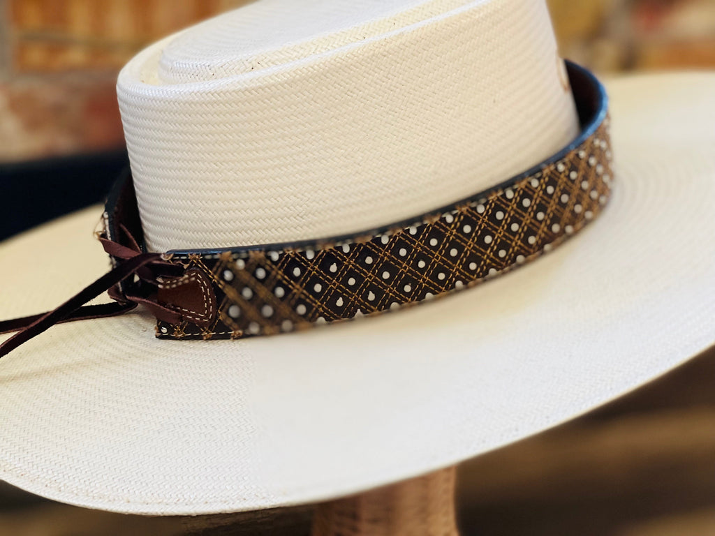 Upcycled Vintage Leather Hat Bands