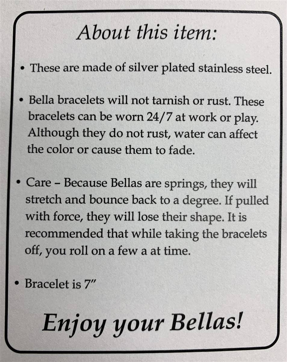 Bella Gold Stainless Steel Bracelet Set